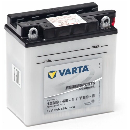 фото Аккумулятор varta powersports fp 12v/9ач (509 014 008)