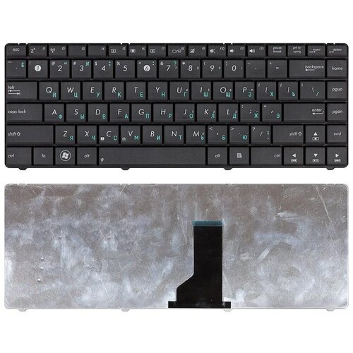 Клавиатура для ноутбука Asus N43 N43J N43JF N43JM N43JQ B43 B43E черная