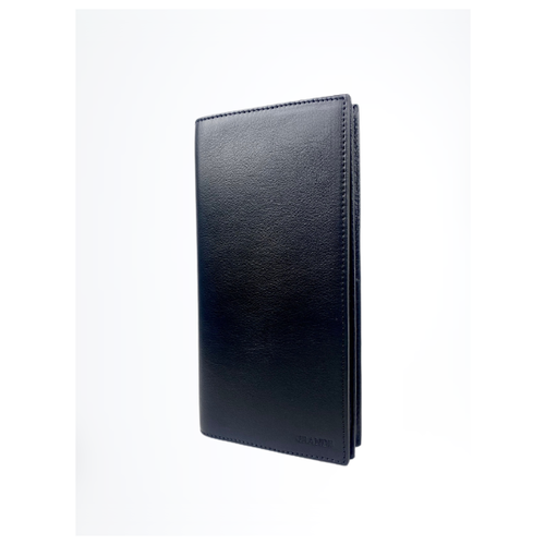 фото Складное портмоне-кошелек для купюр, смартфона и карт (черный) grande