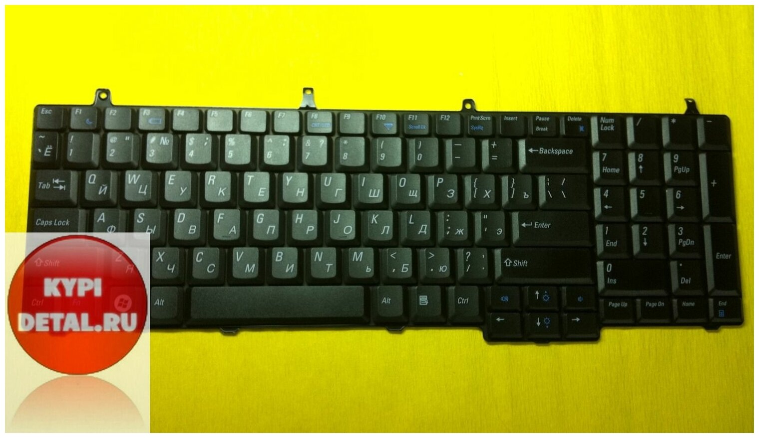 Клавиатура keyboard 0J720D для ноутбука Dell Vostro 1710 1720 черная 702₽
