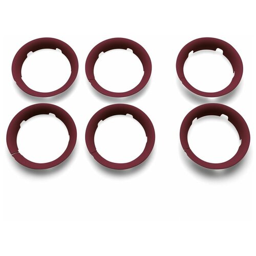 фото Накладки на колесные диски bugaboo bee5 (бугабу би) wheel caps dark red 500523rr01