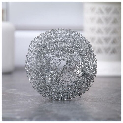 Набор мочалок для посуды металлических «Сафи Тэкс», 10 шт