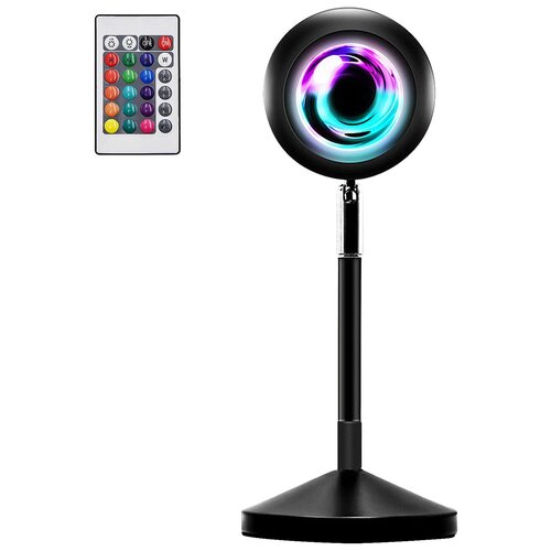 Лампа для тик тока Светодиодный Светильник настольная LED Закатная Лампа Проектор Заката 16 Цветов для Фото и светотерапии 145000₽