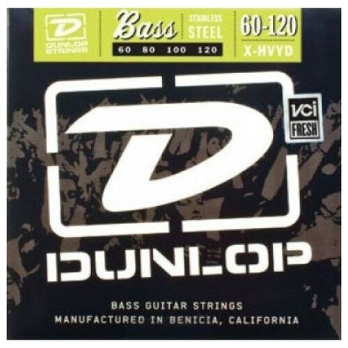 фото Струны для бас-гитары dunlop dbs60120