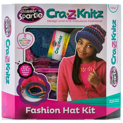 Cra-Z-Knitz Набор для вязания Шапка 17119A набор для творчества cra z loom котик