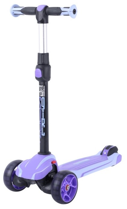 Детский 3-колесный городской самокат TechTeam Surf Girl, фиолетовый