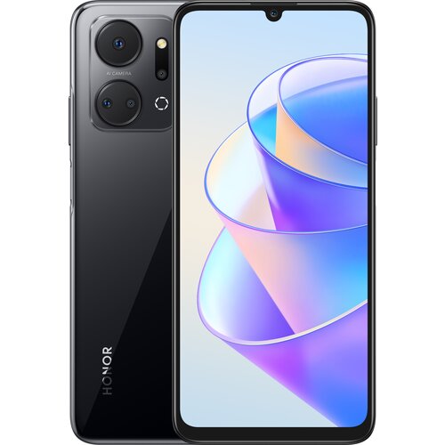 Смартфон HONOR X7a Plus 6/128 ГБ RU, Dual nano SIM, черный смартфон honor x8 4g 6 128 гб ru dual nano sim титановый серебристый