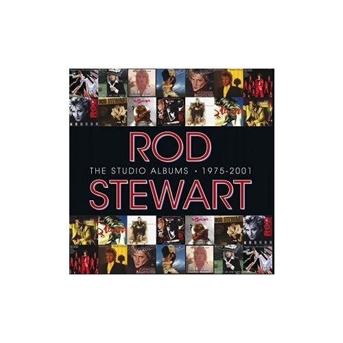 фото Компакт-диски, warner music, rod stewart - the studio albums 1975-2001 (14cd, box) warner bros.