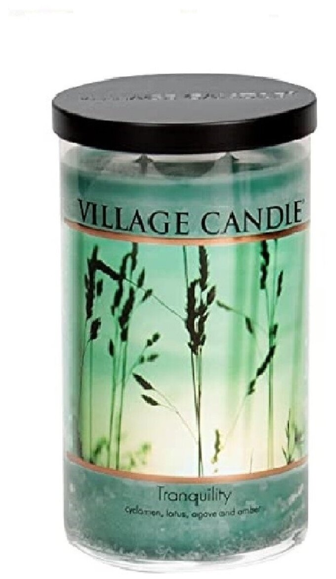 Ароматическая свеча Village Candle "Спокойствие", стакан, большая