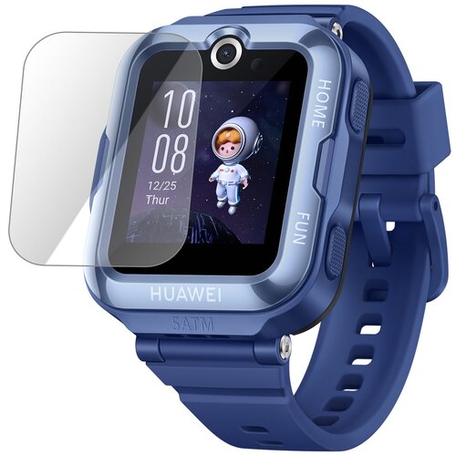 Глянцевая защитная плёнка для смарт-часов HUAWEI WATCH KIDS 4 PRO, гидрогелевая, на дисплей, не стекло гидрогелевая пленка для смарт часов huawei watch kids 4 pro глянцевая не стекло защитная