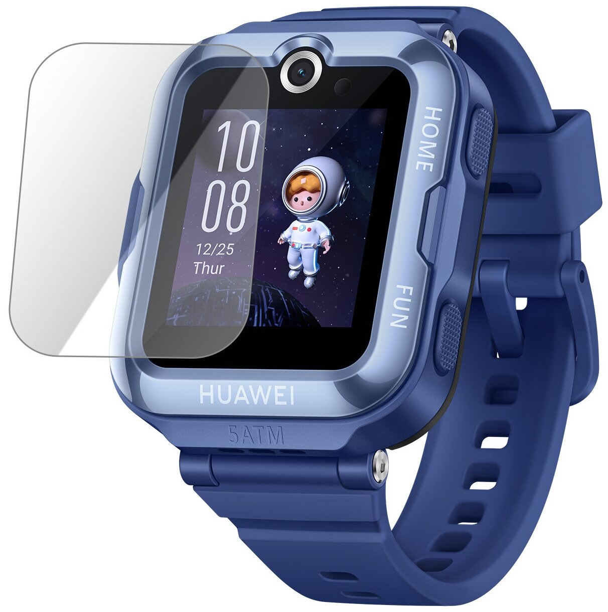 Матовая защитная плёнка для смарт-часов HUAWEI WATCH KIDS 4 PRO, гидрогелевая, на дисплей, не стекло