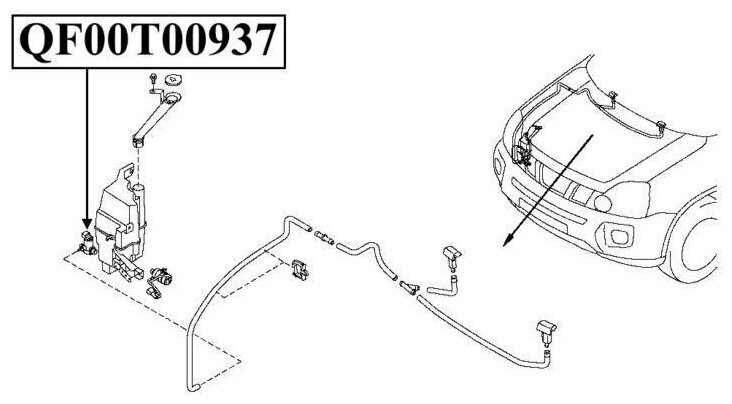 Моторчик омывателя QUATTROFRENI QF00N00042