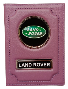 Обложка для автодокументов Land Rover 1-6-940-5, фиолетовый