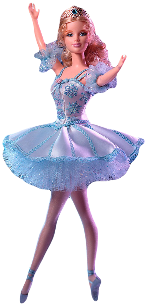 Кукла Barbie Снежинка из балета Щелкунчик, 29 см, 25642
