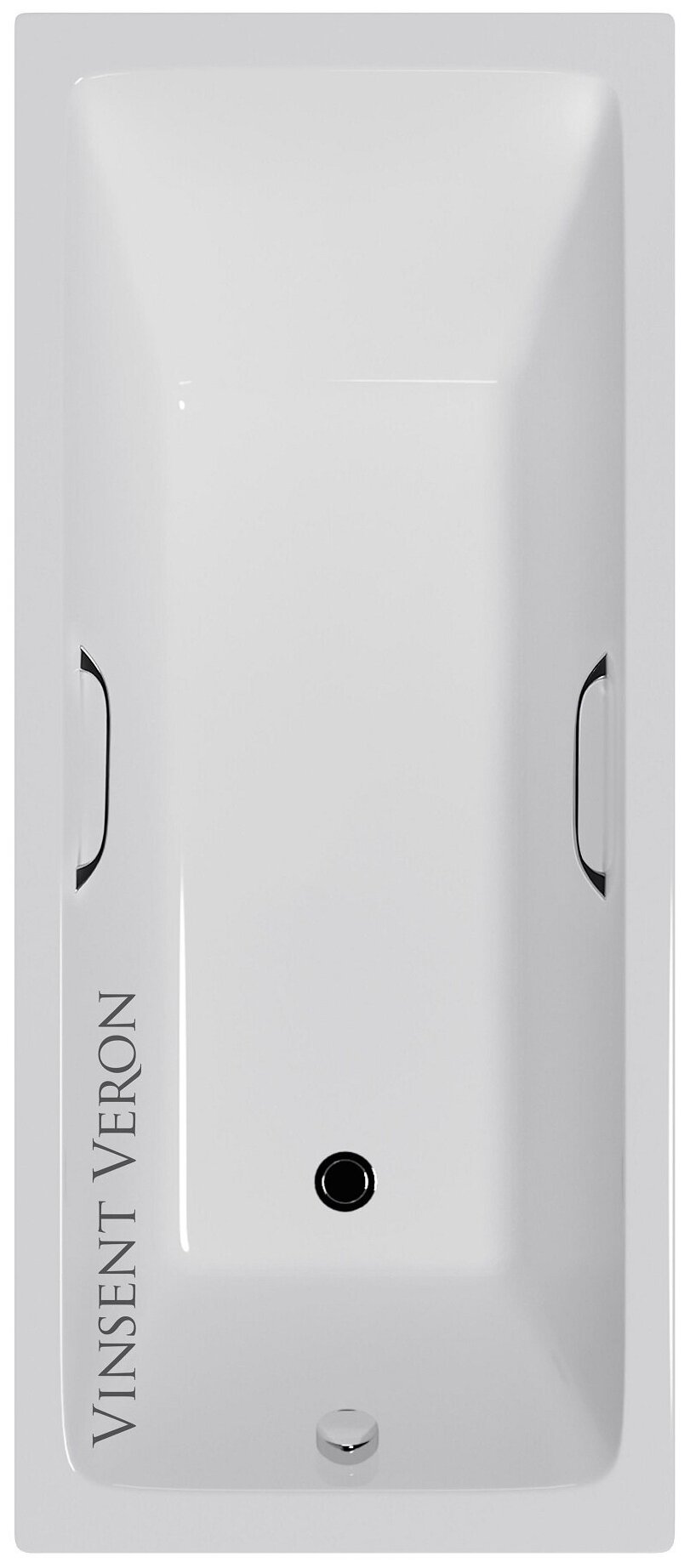 Ванна Vinsent Veron Square 170 x 75 чугун VSQ1707542H
