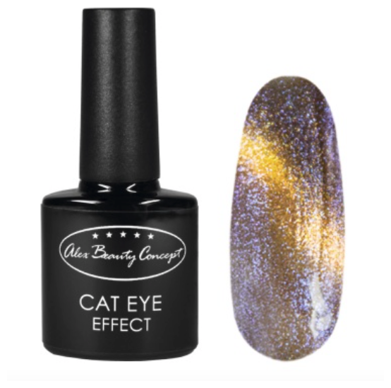 Alex Beauty Concept Гель-лак CAT EYE EFFECT GELLACK, 7.5 мл, цвет темно-бежевый