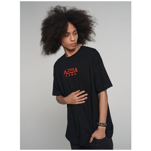 фото Футболка твое 84903 размер m, черный