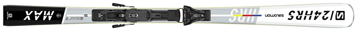 Горные лыжи Salomon 24 Hours Max + M11 GW L80 White/Black (21/22) (175)