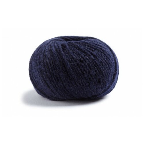 Пряжа Lamana Bergamo цвет 11, marineblau, морской (тёмно-синий)