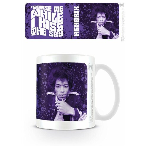 фото Кружка jimi hendrix: kiss the sky (315 мл.) pyramid international