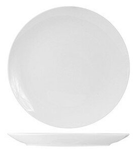 Тарелка мелкая без борта «Кунстверк», фарфор, D=18см, белый (S-Kunst)