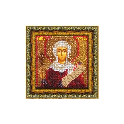 фото Набор для вышивания вышивальная мозаика арт. 070пми св.муч. валерия (калерия) кесарийская 6,5х6,5см