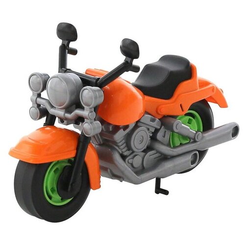 Полесье Мотоцикл гоночный «Кросс» цвета микс. Микс - один из товаров представленных на фото, без возможности выбора.