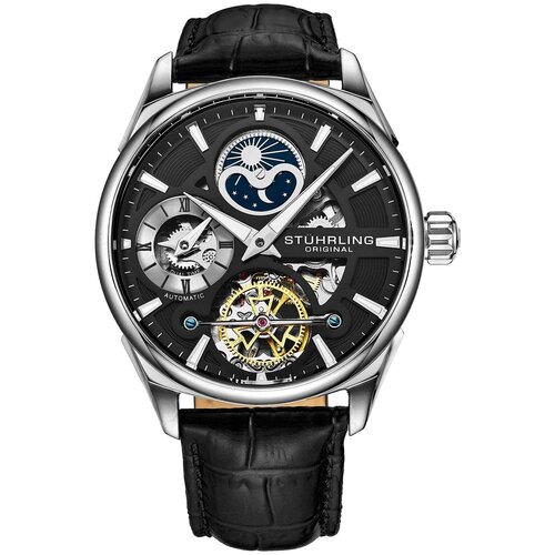 Наручные часы STUHRLING Механические наручные часы Stuhrling 3918.2, черный