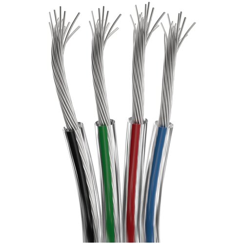 034963 Шлейф питания ARL-20AWG-CLEAR-4Wire-CU (Arlight, -)