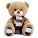 Мягкая игрушка Медведь Мартин, цвет кофейный, 90 см Любимая игрушка 2619530 .