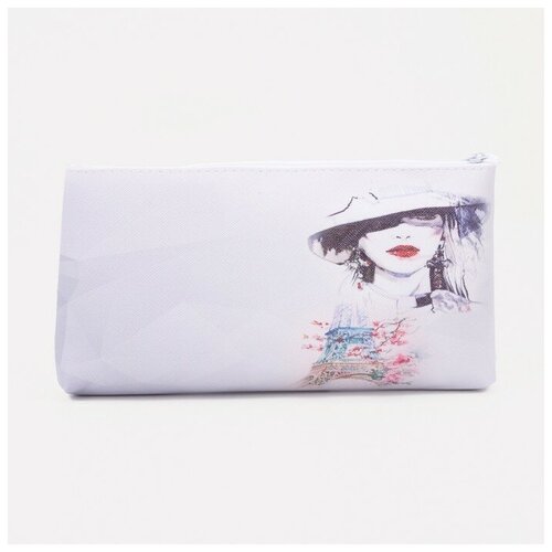 фото Косметичка на молнии, цвет белый нет бренда