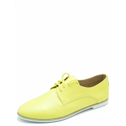 Giovanni Aidini 8102-665-114DV женские туфли закрытые желтый натуральная кожа, Размер 35