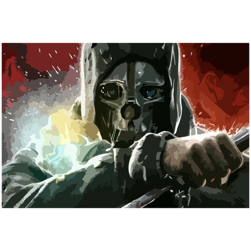 Картина по номерам на холсте Dishonored - 3