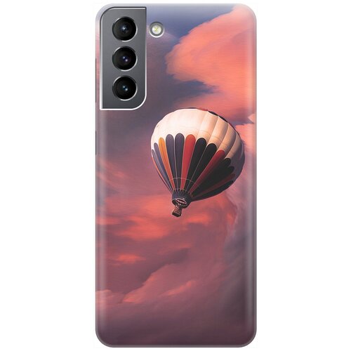 фото Re:pa накладка transparent для samsung galaxy s21 с принтом "воздушный шар и волшебство"