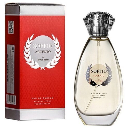 carlo bossi женский l amore spring парфюмированная вода edp 100мл Carlo Bossi Женский Soffio Accento Silver Парфюмированная вода (edp) 100мл