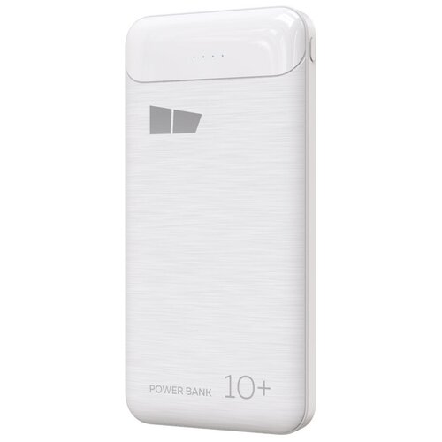 Внешний аккумулятор More choice PB33-10 White 10000mAh 2USB 2.1A внешний аккумулятор more choice 10000mah 2usb 2 1a pb33 10b