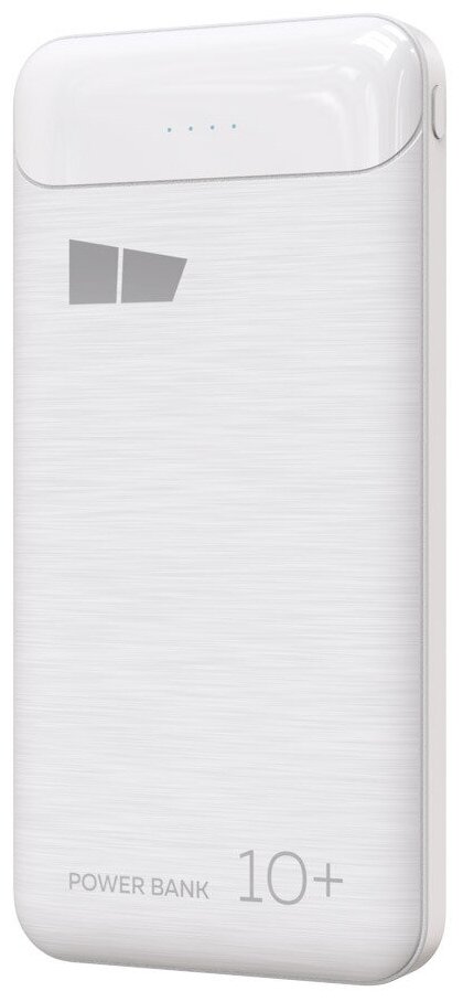 More Choice Внешний аккумулятор 10000mAh 2USB 2.1A PB33-10 White