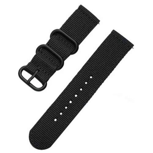 ремешок нейлоновый для наручных часов сменный черный полосатый браслет для часов 18 мм 20 мм 22 мм коричневый Ремешок-браслет для часов, нейлоновый