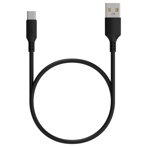 Кабель Maxvi MC-A02 UP USB-A Type-C 3A Черный