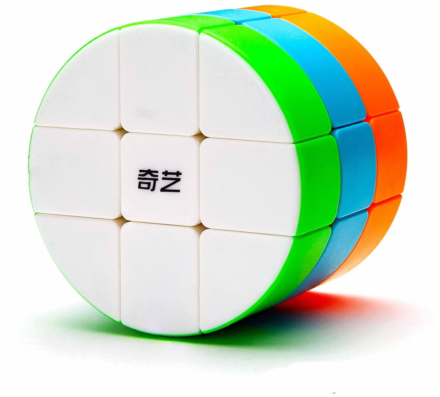 Головоломка QiYi (MoFangGe) 3x3 Cylinder cube, color