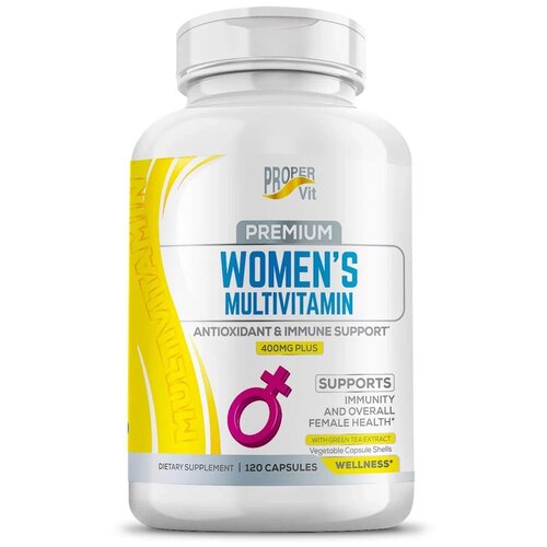 Витамины для женщин Proper Vit Women's Multivitamin Antioxidant+Immune Support 400 mg 120 капсул