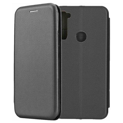 Чехол-книжка Fashion Case для Xiaomi Redmi Note 8 черный чехол книжка fashion case для xiaomi redmi note 8 темно синий