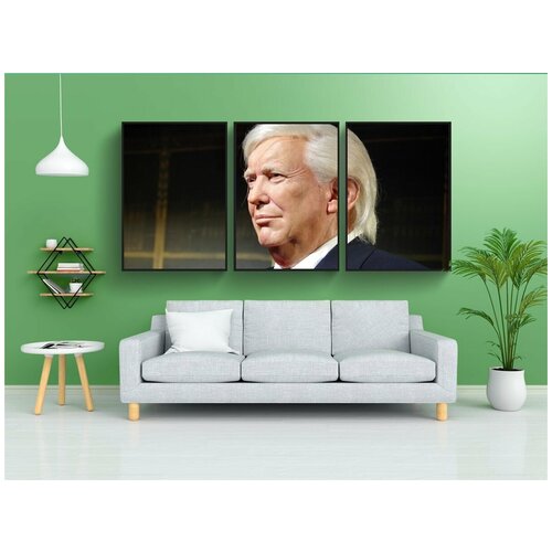 фото Набор модулных постеров для интерьера "козырный, президент, соединенные штаты америки" 60x90 см. в тубусе, без рамки lotsprints