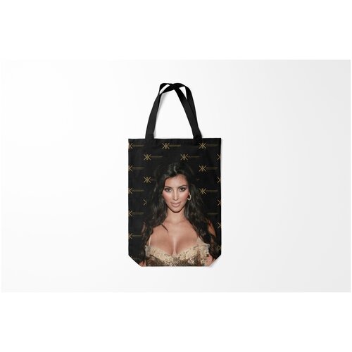фото Сумка-шоппер / 31х42 см / знаменитости / дженнер и кардашьян ким burnettie