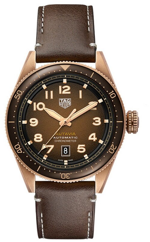 Наручные часы TAG Heuer WBE5191.FC8276, коричневый, золотой