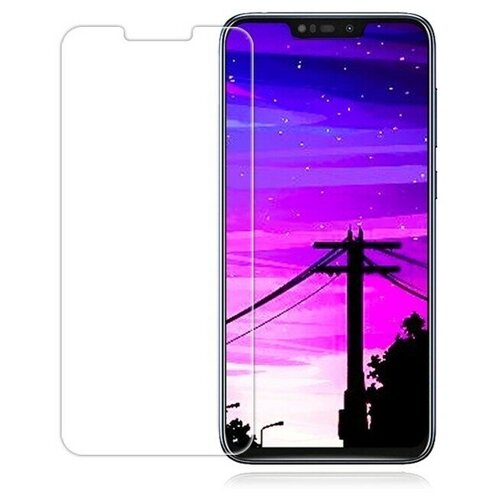 Защитное стекло Плоское для Asus ZB633KL/ZB631KL (ZenFone Max M2/ZenFone Max Pro M2), Салфетки в комплекте силиконовый чехол ван гог звездная ночь на asus zenfone max pro m2 zb631kl асус зенфон макс про м2 zb631kl