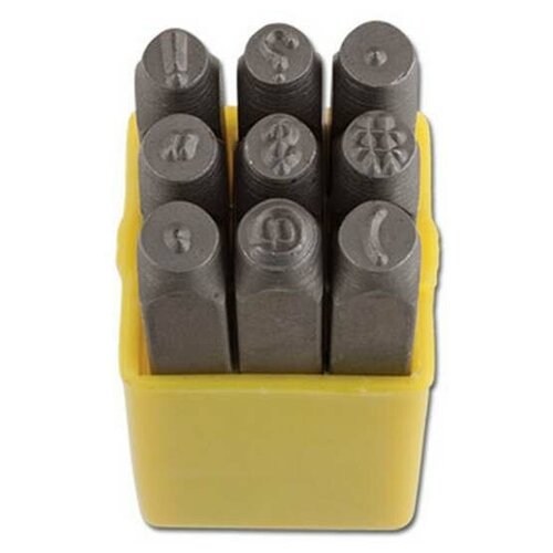 Набор штампов для чеканки по металлу 