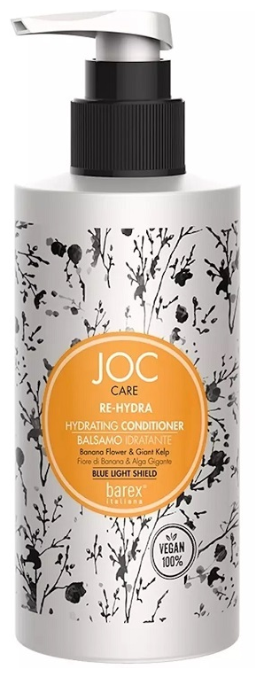 Barex увлажняющий кондиционер Joc Care Re-Hydra Hydrating Conditioner с цветком банана и гигантской водорослью, 250 мл