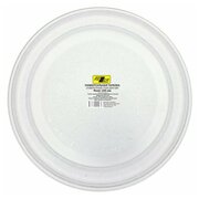 Тарелка универсальная Rezer для микроволновой /СВЧ печи 245мм, тип вращения - крестовина, без креплений
