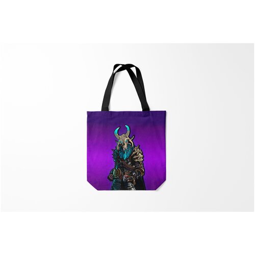 фото Сумка-шоппер / 40х40 см / геймерам / fortnite burnettie